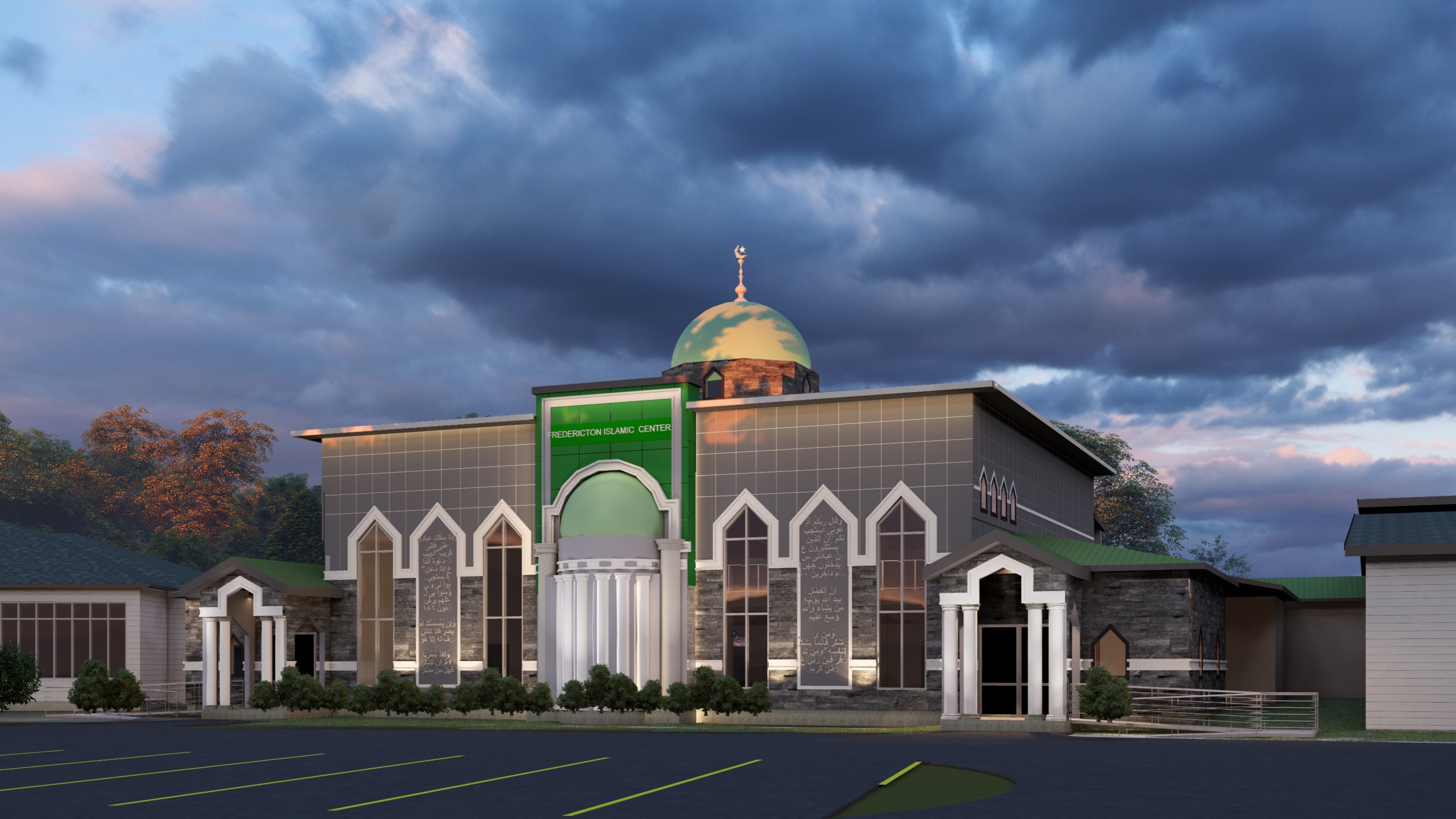Civic and cultural building — Fredericton Islamic Centre designed by GIY Architecture